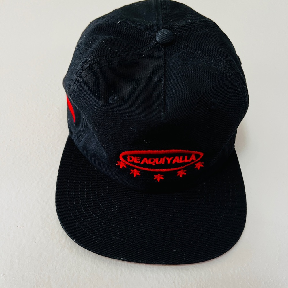 Adidas Black and Red Cap